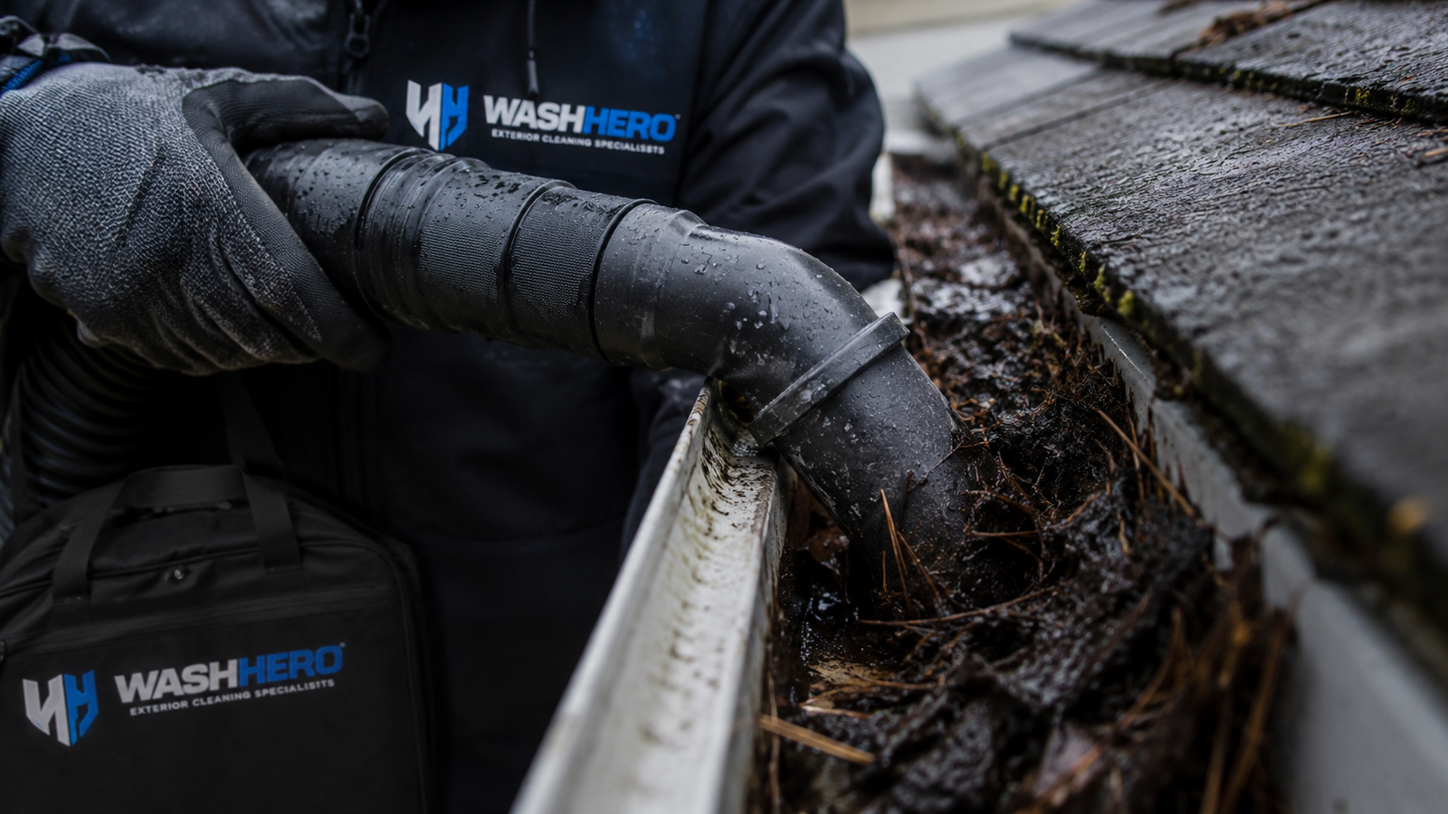 Wash Hero complete exterior property cleaning