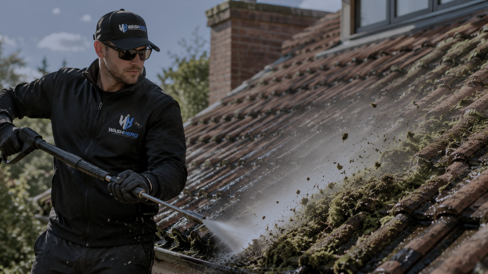 Wash Hero roof cleaning service in New Zealand
